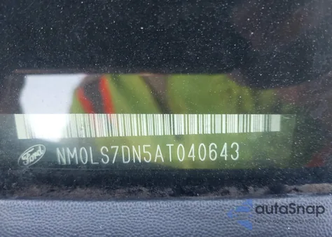 2010 Ford Transit Connect Xlt from USA, damaged, VIN NM0LS7DN5AT040643